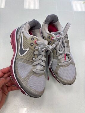 Nike gray flywire air max gray pink Sneakers